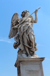 Statuesque and majestic are the works at the hands of Bernini that speckle the Ponte Sant'Angelo.